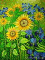 heliotrope oil painting