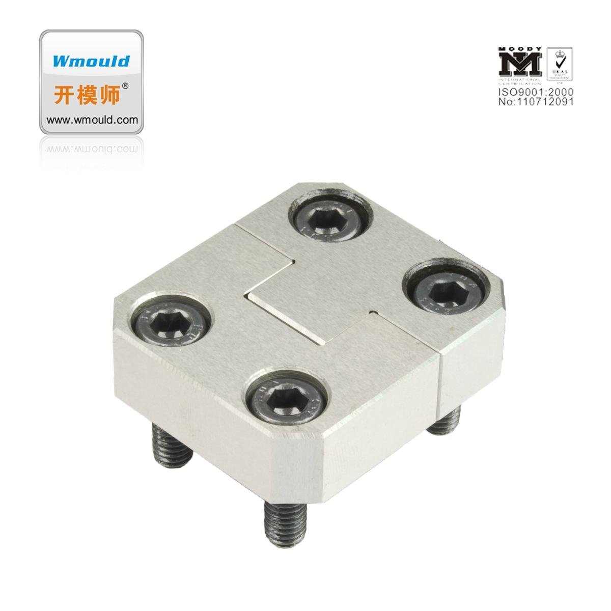 Square interlock for injection Die & mould parts 