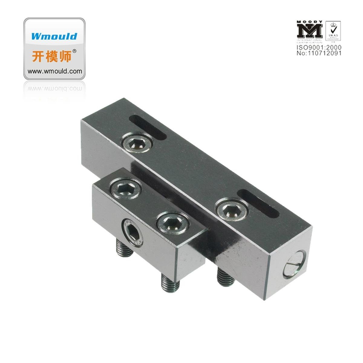 Mold latch lock with plastic injection mould component 2