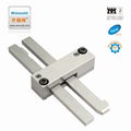 Mold latch lock with plastic injection