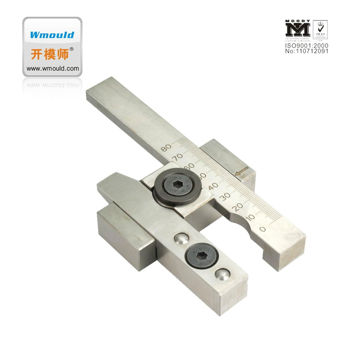 Mold latch lock with plastic injection mould component 5