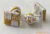 silk square cufflink