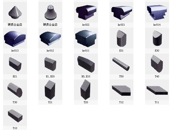 Carbide Inserts/Tips for Drilling/Auarrying/Mining Tools 3