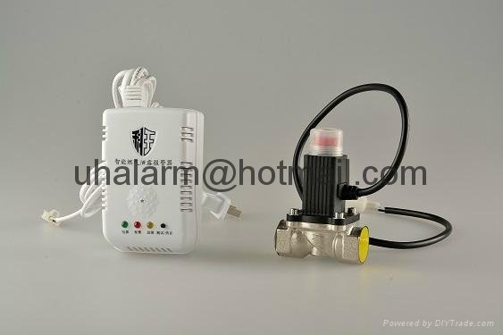 UH Home natural gas leak detector with solenoid valve 2