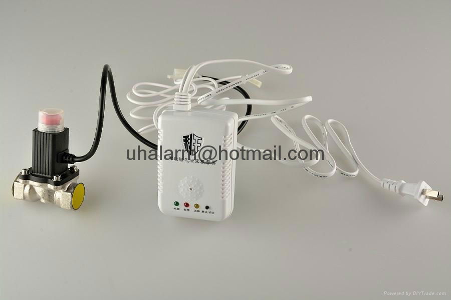 UH Home natural gas leak detector with solenoid valve 3