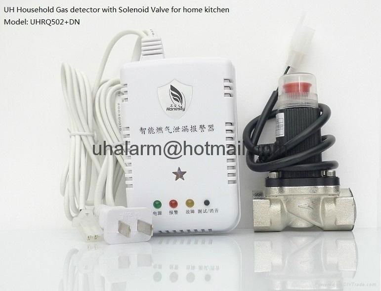 Home gas detector with solenoid valve manufacturer 4