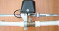 UH home gas detector with mechanical valve