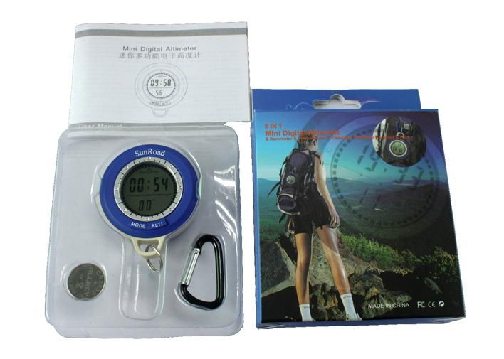 Mini multifunction digital altimeter & compass   2