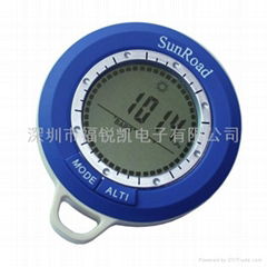 Mini multifunction digital altimeter & barometer & compass     Model