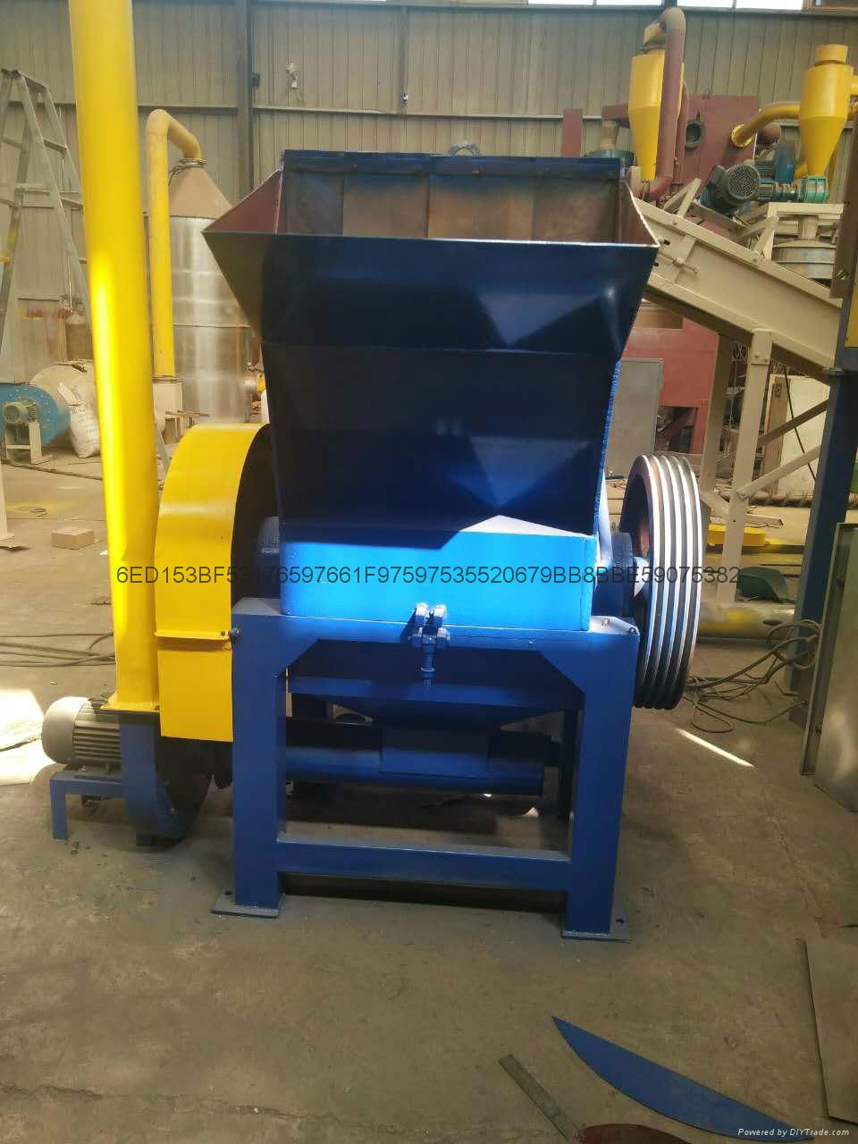 Plastic crusher maintenance 4