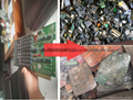 Waste circuit board electronic component dismantling machine