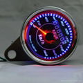 KEGE Motorcycle Classic Dual LED Odometer Speed SpeedoMeter Gauge 60mm 0-180km/h