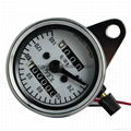 KEGE Universal Dual Odometer Speedometer Night light Fit All Motorcycle New 2