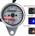 KEGE Motorcycle street bike speedometer led