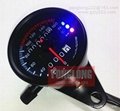 KEGE motorcycle LED universal speedometer RPM with headlamp turn light