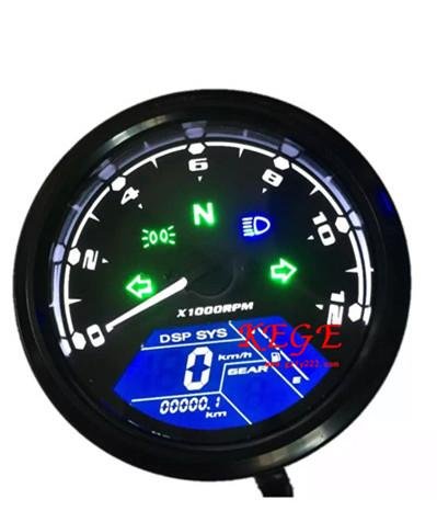 KEGE Motorcycle LED universal speedometer DIGITAL