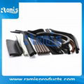 Rubber extrusion strip