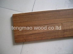 Teak engineered wood flooring