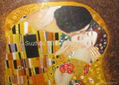 Collectible Chinese hand made silk embroidery art painting The kiss home decor 2