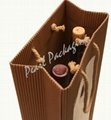 Corrugated Paper Wine Bag