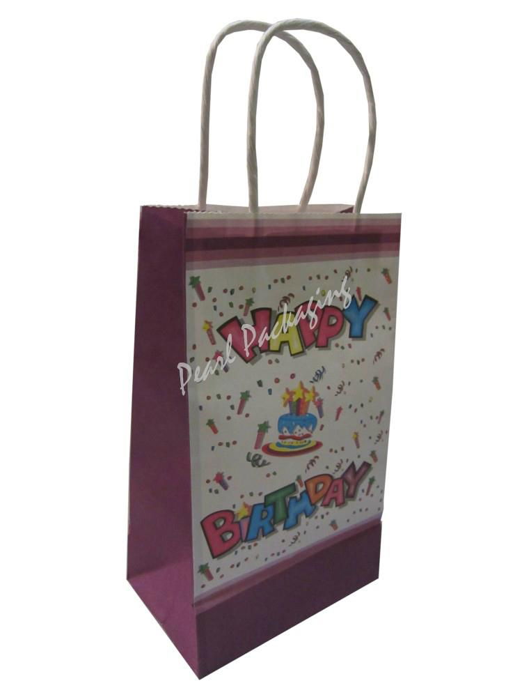 Birthday Theme Paper Gift Bag 