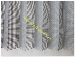 pleated insect screen mesh