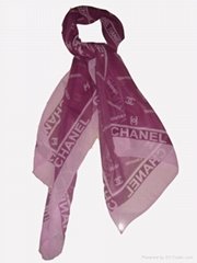 Fashion artifical silk scarf 11020