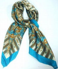 Fashion artifical silk scarf 85016