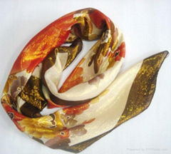 Fashion artifical silk scarf 90015