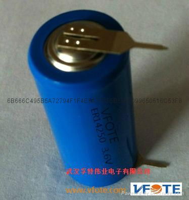 瑞孚特VFOTE预付费智能电表专用锂亚电池ER14250H 2