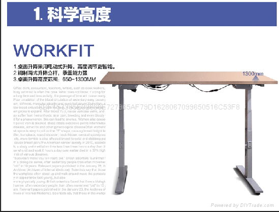 RD-65B辦公桌 電昇降辦公桌 3