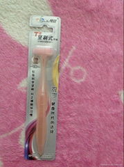 new revolution T shape toothbrush with