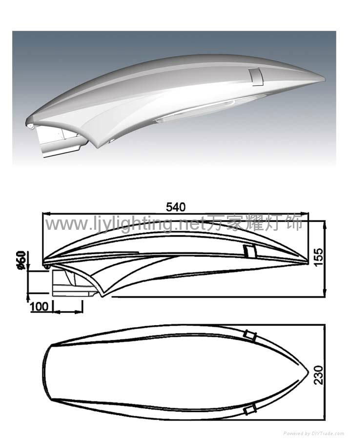 小小凌燕LED路燈-DT12D/E-LED路燈廠家 3