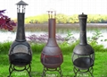 CMC 360 degree chiminea outdoor fireplace