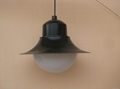cast iron street light head