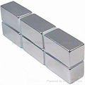 Block NdFeB magnet of Zn coating 4