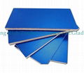 Blue HPL plywood