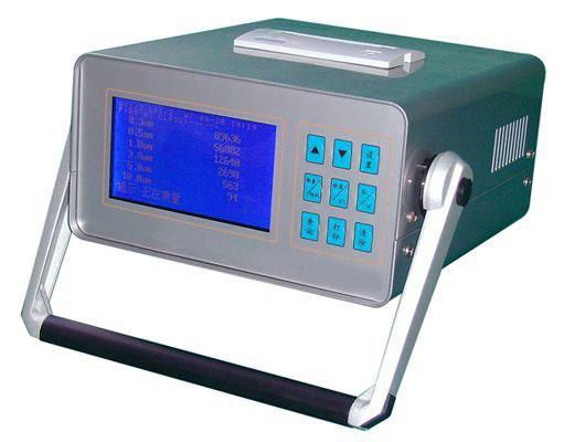CSJ-E空氣激光塵埃粒子計數器（便攜式LCD）