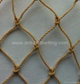 knotted bird netting