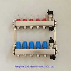Коллектор с расходомерами для теплого пола ZZ18058-05