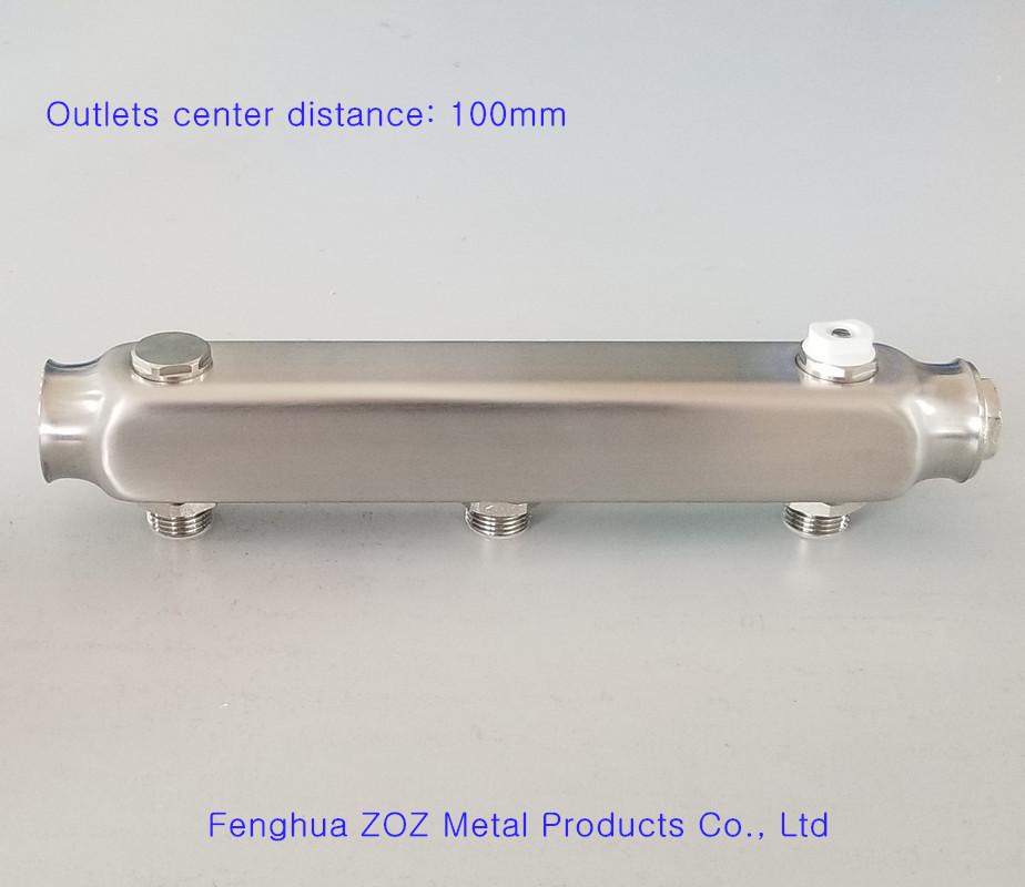 Коллектор 1x1/2 с межосевым расстоянием 100 мм - ZZ18531-03 - Thermova ...