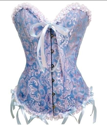 sexy lingerie deluxe floral  sweetheart corset 1
