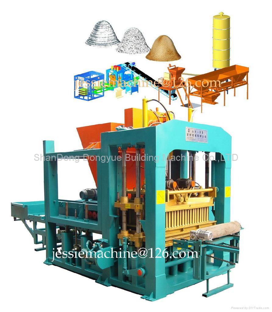 Automatic Concrete Brick Making Machine 2