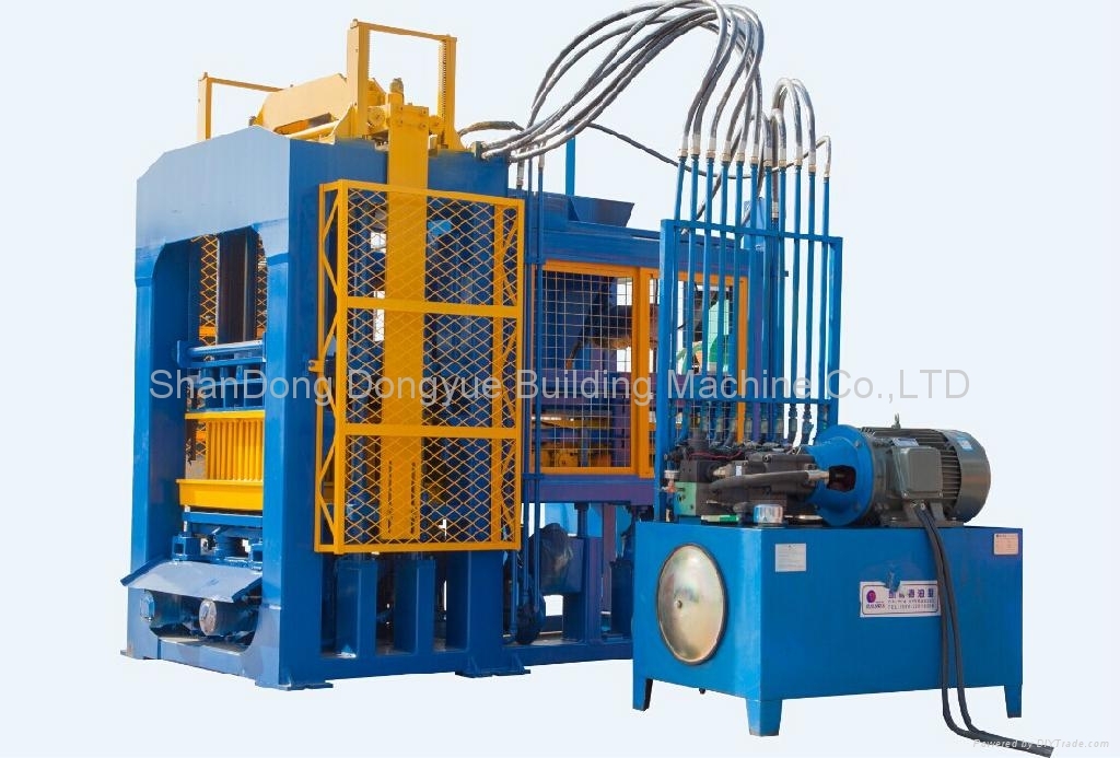 QT8-15 Automatic block machine line