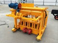 QT40-3 Mobile block machine,egg layer block machine,moving block machine