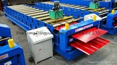 aluminum sheet automatic double layer roll forming machine
