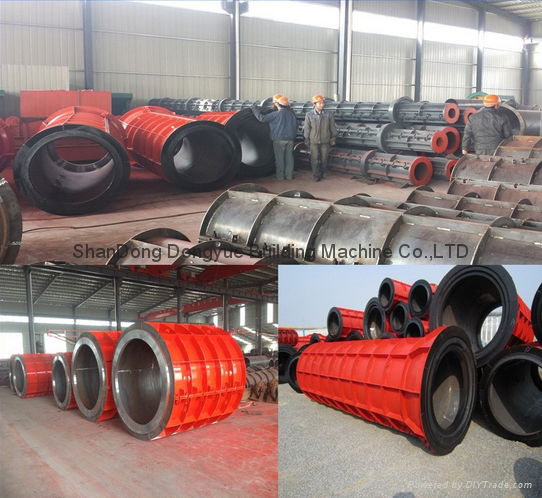 Good price Reinforced cement pipe forming machine for drain/road construction 4