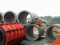 Good price roller Cement Pipe Equipment channel pipe making machine from China 7