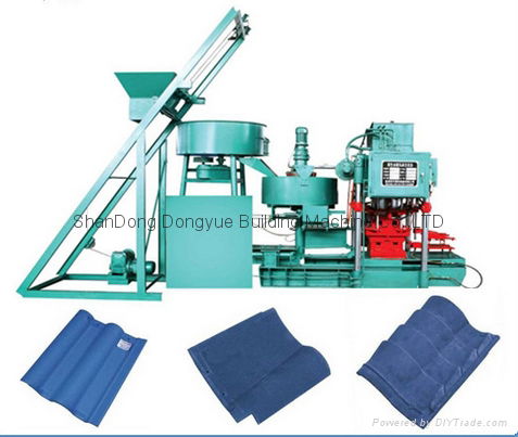 High-speed Elaborate Colored Manufacturer Cement Roof Tile Making Machine