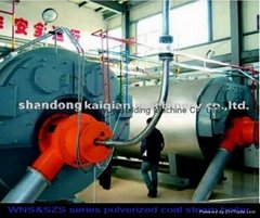 WNS&SZS series coal fired instant pulverized coal steam and hot water boiler